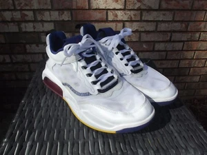 Nike Air Jordan Max 200 Men's Size 9.5 White Dark Sulfur Black Red CD6105-110 - Picture 1 of 9