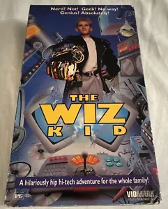 The Wiz Kid (VHS, 1993) Tested Rare Euro Kid Cloning (1989) Vidmark Ex-Rental - Picture 1 of 8
