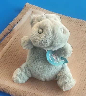Juguete de peluche Lovey The Manhattan Toy Company 7" Petit Pomme Hippo Foto 1 de 4