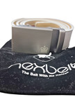 NEW Nexbelt Women Golf Series White "Sleek Angel" Belt with Hidden Marker
