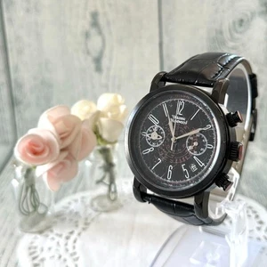 Vivienne Westwood Watch Damaged Squiggle Black Used - Picture 1 of 4