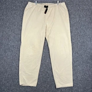Vintage Grammici Belted Cotton Pants Mens XL Baggy Made in USA Climbing Hiking - Picture 1 of 21
