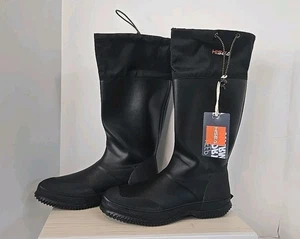 Botas de lluvia HISEA clásicas para hombre botas de lluvia de goma de neopreno para hombre impermeables talla 9 - Imagen 1 de 8