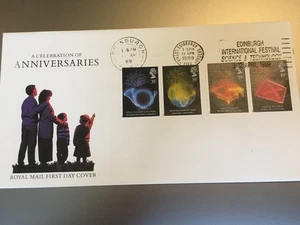 GB BRIEFMARKEN UNADRESSIERT METER SPRUCH ERSTTAGSBRIEF 1989 JUBILÄEN EDINBURGH - Bild 1 von 1