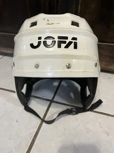 JOFA Eishockey Helm weiß ohne Käfig Irbe Style Vintage 80er 5023 - Bild 1 von 7