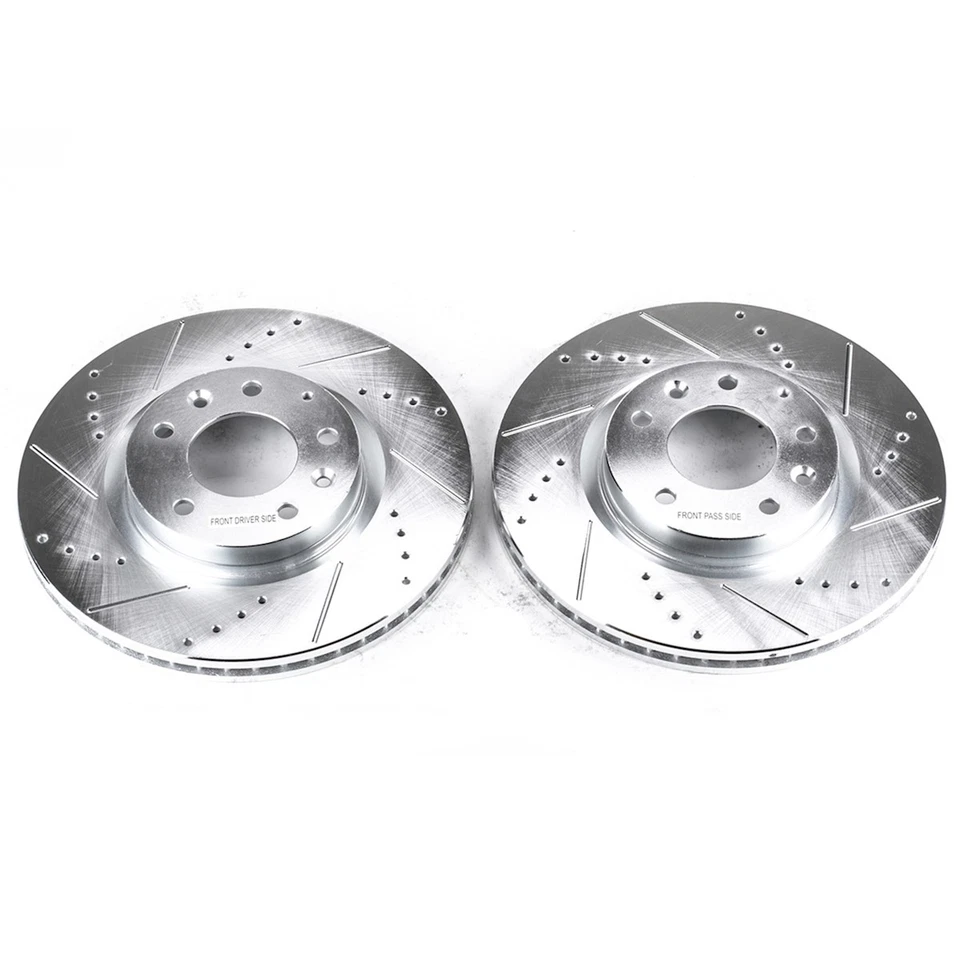 JBR967XPR Powerstop Brake Discs 2-Wheel Set Front for Mazda RX-8 2004-2008 - Image 1 of 1