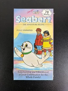 Seabert Adventure Begins VHS  Just for Kids Video 1987 - Sealed - Picture 1 of 5