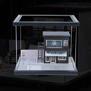 1/64 Scale Model Car Display Case Miniature Scene Storage Box - Picture 1 of 7