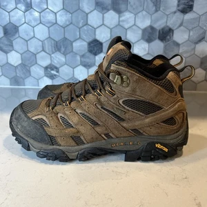 Merrell Moab 2 Botas de Senderismo de Gamuza Marrón Medio J06051W Impermeables para Hombres Talla 12 W - Imagen 1 de 23