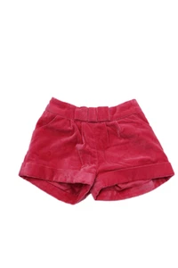 Tartine et Chocolat Girls Velvet Cuffed Hem Pleated Shorts Pink Size 6 - Picture 1 of 7