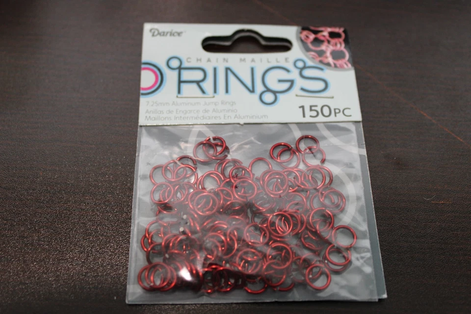 Suministros de artesanía Anillos de salto de aluminio Anillos tóricos Esmalte de cadena Foto 1 de 1