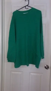 King Size Brand Mens 5XL   greenish Long Sleevel Shirt 5XL - Picture 1 of 2