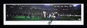 Foto panorámica enmarcada L@@K Kirby Puckett firmada "Kirby's Salute To You" BAS 3 - Imagen 1 de 4