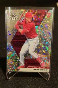 2021 Mosaic #220 Alec Bohm Quick Pitch Prizm Rookie RC Phillies - Picture 1 of 2