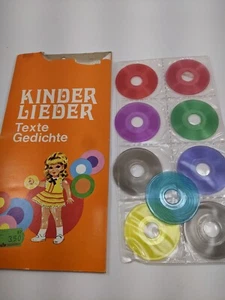 Rare Lissi Bätz Talking Doll 9 Miniature Records Kinder Lieder Texte Gedichte - Picture 1 of 10