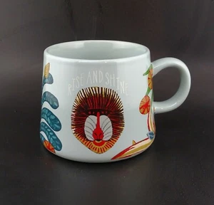 Taza de café Opalhouse Porcelain Rise and Shine Jungle Blue - Imagen 1 de 5