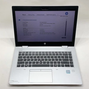 HP ProBook 640 G5 Laptop Intel Core i5 8265U 1.60GHZ 14" FHD 8GB RAM NO HDD - Picture 1 of 10