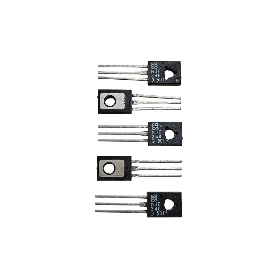 MJE340 NPN SILICON POWER TRANSISTORS NEW 5 PIECES - Image 1 of 1