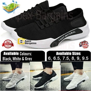Herren Lauf Sportschuhe Turnschuhe Fitnessstudio Freizeit Wandern Sport Fitness Turnschuhe UK - Bild 1 von 18