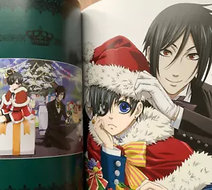 Black Butler Kuroshitsuji Black Record TV Anime Arte Illustrazione Libro - Foto 1 di 12