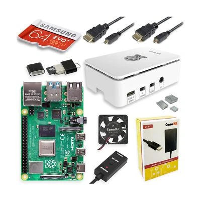 Raspberry Pi 4 8GB Starter MAX Kit - 64GB Edition (8GB RAM) 8GB RAM - Image 1 of 2