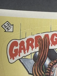 1986 Garbage Pail Kids 4th Series - 151a Losing Faith - Banner Border Error - Picture 1 of 3