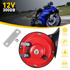 12V 300Db Train Loud Super Horn Waterproof Motorcycle For Car Truck Suv Boat Red