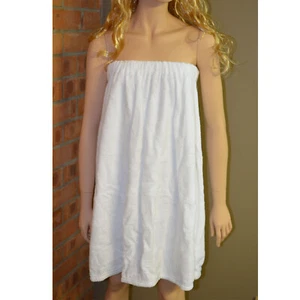 Women Body Wrap Salon Beauty Spa Soft Towelling Gown For Bathrobe Salon Spa - Picture 1 of 3
