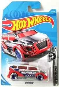 Hot Wheels Speedbox Super Chromes 3 of 5 22/250 2017 Combined Shipping - Picture 1 of 4
