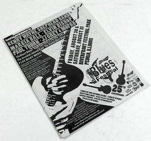 ILLINOIS BLUES FESTIVAL Program 2013 Featuring Kenny Wayne Shepherd Elvin Bishop - Picture 1 of 3