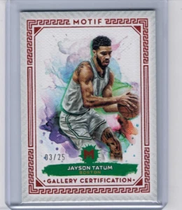 2023-24 Topps Motif Jayson Tatum Cadmium Orange Base #'ed 03/25 #100 - Bild 1 von 1