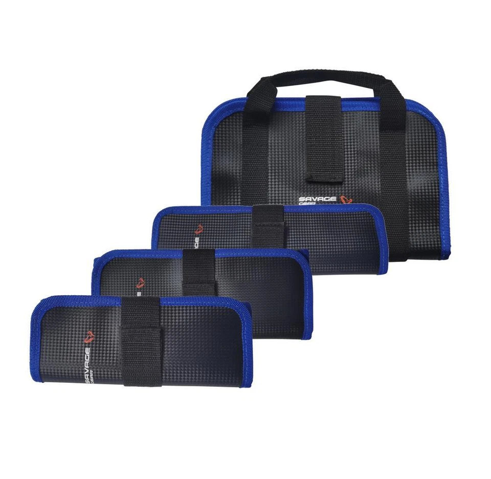 Savage Gear Jig Roll-Up Jig-Wallet Ködertasche Jig-Tasche M-XXL Kunstködertasche