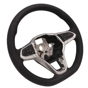 Multi Function Steering Wheel Leather Perforated VW Caddy V T6.1 Multivan Camper - Picture 1 of 5