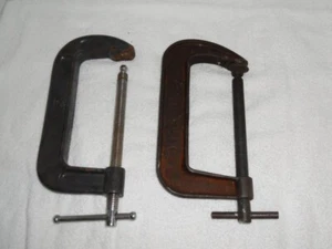 "C" Clamps 6 inch Lot Woodworking , Metalworking - Picture 1 of 2