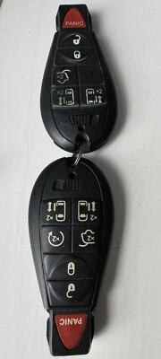 Llave coche Chrysler Town Country 2009-2016, Dodge Grand Caravan 2 llaves Foto 1 de 3