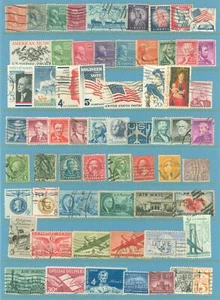 CL21 USA 63v used - Flag Airplanes Bridge Ship Birds - Picture 1 of 1