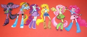 MY LITTLE PONY EQUESTRIAN GIRL GLITTER BIRTHDAYPARTY SUPPLY DECORATION FOAM FOMI - Picture 1 of 4
