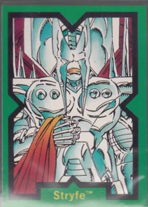 1991 Comic Images Marvel Comics X-FORCE #14 STRYFE - Picture 1 of 2