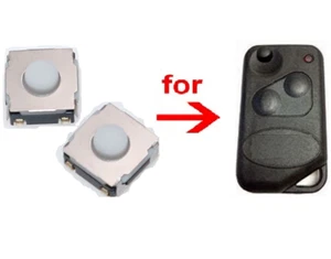 Para Land Rover P38 Llavero 2 Botones Interruptor Para Reparar Tu Mando a Distancia Llavero - Imagen 1 de 5