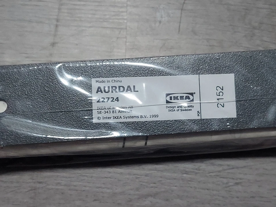 Ikea AURDAL Clothes Rail Dark Gray 22 1/4" 104.609.49 -