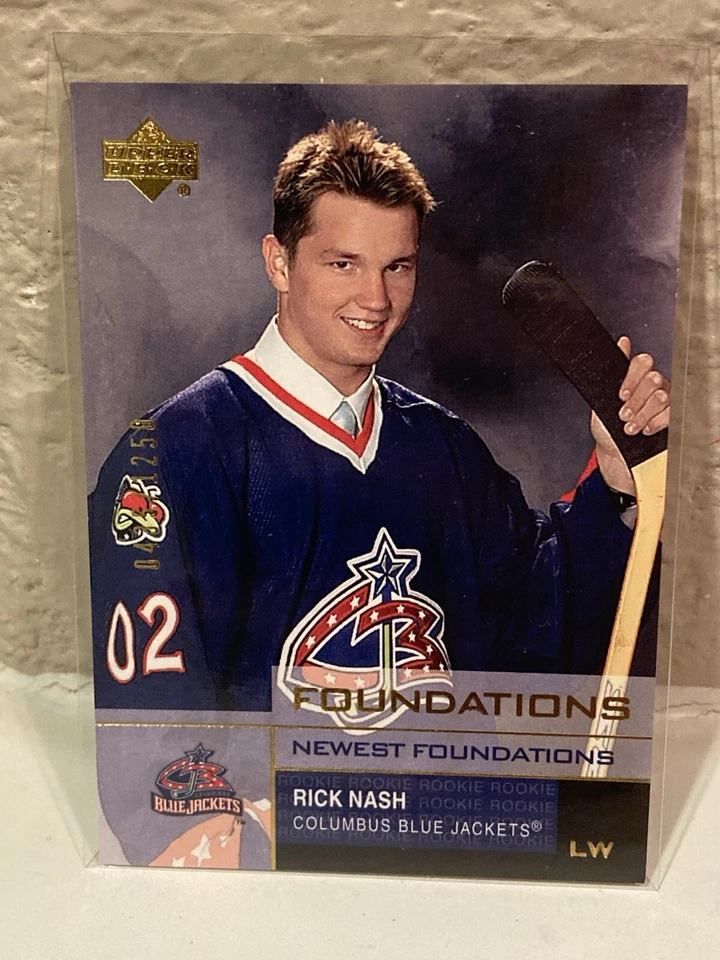 2002-03 Upper Deck Foundations /1250 Rick Nash #149 Rookie RC - Image 1 of 2
