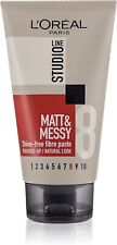 L'Oreal Paris, Studio Line Matt Messy Hair Rough Paste 150ml Free Shipping