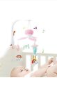 2-in-1 Baby Mobile for Crib for Nursery Kids,Hanging Rotating Plush Rattle