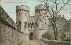 Windsor Castle Norman Gateway, Historic Fortification Postcard
