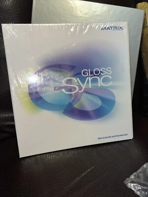 Libros de muestras de rueda de colores Matrix Gloss Sync nuevas muestras de cabello real Foto 1 de 2