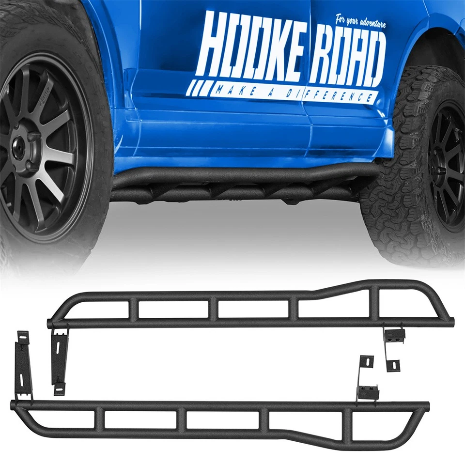 2x Side Steps Nerf Bars Slider Rail Guards for 2003-2010 Porsche Cayenne 955/957 - Image 1 of 4