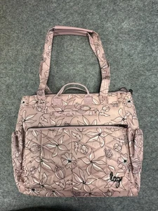 Lug Soprano Tote Bag Sketch Floral Blush Pink in TOP Zustand - Bild 1 von 12