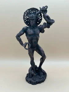 Pacific Giftware Mythical Man with Antlers, Snake And Wolf - 10" Tall - Picture 1 of 10