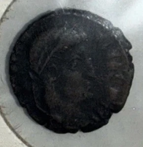 Ancient Roman AE4 Constantius II GLORIA EXERCITVS RIC VII 209 VF - Picture 1 of 23