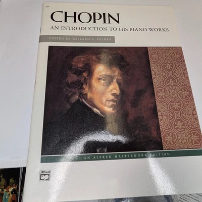 Masterwork Chopin Introduction To Piano Works Sheet Music Book Willard Palmer F1 - Image 1 of 4